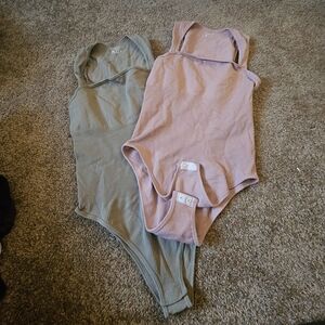 Women's bodysuits! Both are the same size, and selling together!
